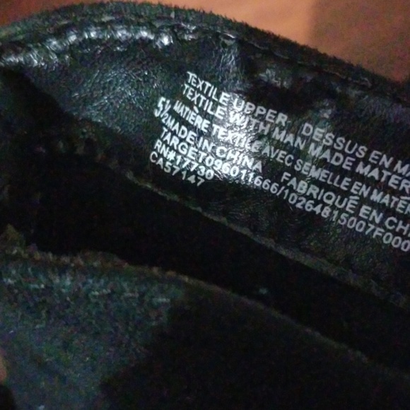 Merona Black Wedge Booties - Picture 3 of 4